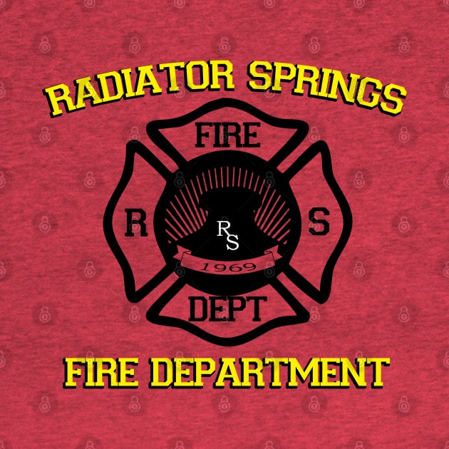 Radiator Springs Fire Department by B3pOh